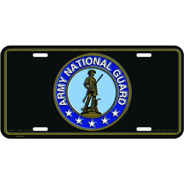 U.S. Army National Guard License Plate