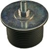 Hex Nut Expandable Neoprene Rubber Plug with Steel Hardware, 3/4" x 11/16"
