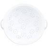 PL 525WS Colander Small Enameled Colander Colander Bowl White