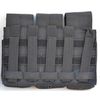 EXPLORER Triple Mag Holder, Black, 11 x 9 x 1.25-Inch