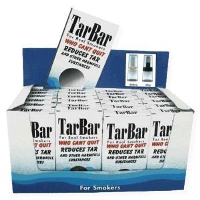 Tarbar Cigarette Filters (24 Packs of 30 Filters = 720 Filters) One Display