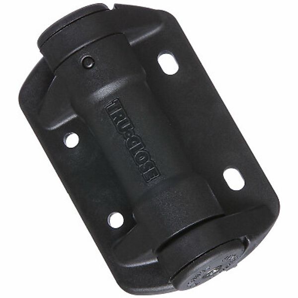 National Hardware N346-206 Self-Closing Gate Spring Hinge, Black, 2-Pk. -