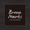 Harukado 3619 Carall Brown Marks Large Box White Floral