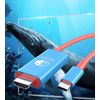 Switch Dock Switch HDMI Cable, 4K & 1080 Resolution, HDMI Conversion, PD Charging, TV Mode, USB3.1, TV Connection Output, Dock Replacement, Compatible with iPhone 15 Series / Switch OLED, Compatible