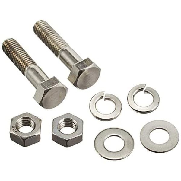 JURAN 33438 Flange Bolt Set M0.4 x 1.8 inches (10 x 45 mm)