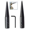 Tapered Spindle Set 10 mm Left & Right for Bench Motor Grinder Buffing Polishing