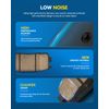 PHILTOP Ceramic Rear Brake Pads For LEAF 2011-2021, 4 Pcs replace # D905