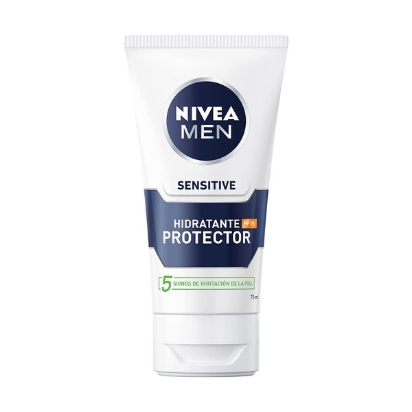 Nivea Crema Idratante, Men Sensitive Protector Idratante, 75 ml