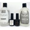 EZFlow TruGel Nail Essentials- 4PC KIT - Base, Top .5oz + Cleanser, Remover 7oz