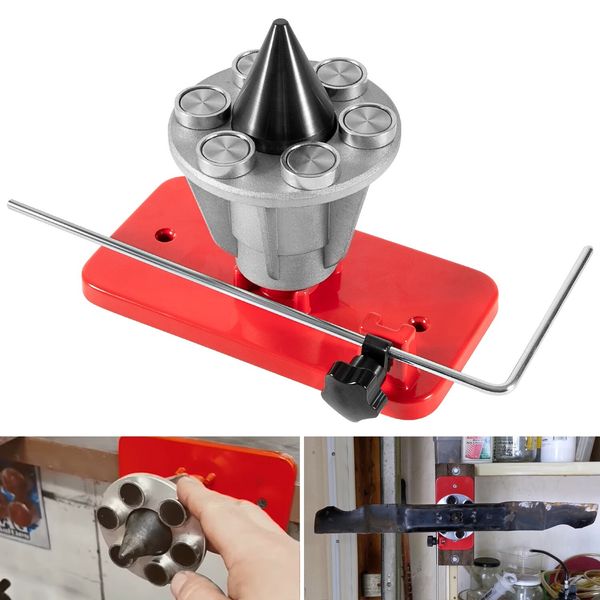 42-047 Magnetic Wall Mount Lawn Mower Blade Balancer Replace Oregon 42-047