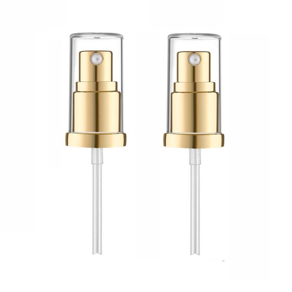 2 Pack Foundation Pump for Estee Lauder Double Wear Liquid, Replacement DW Pressure Head (Gold)