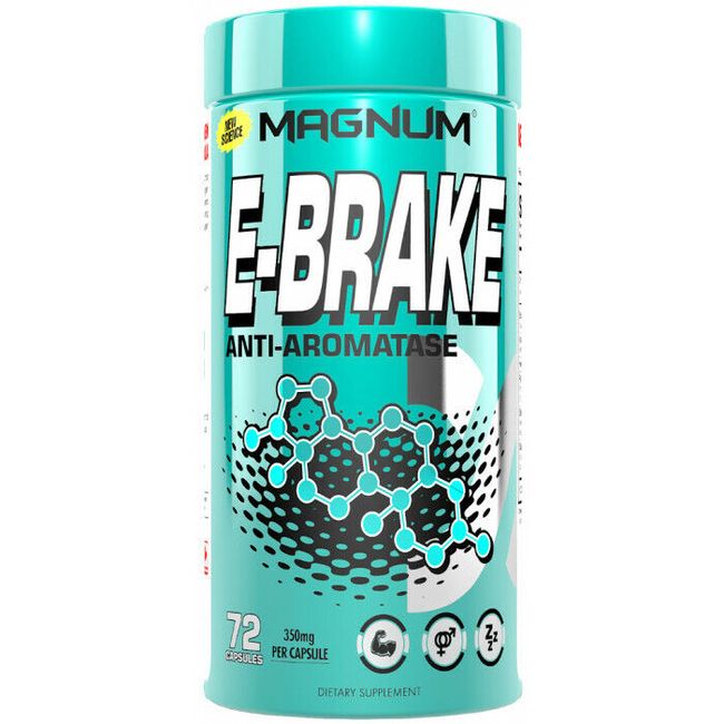Magnum Nutraceuticals E-Brake 72 Anti-Estrogen Capsules Supplement Anti-Aroma