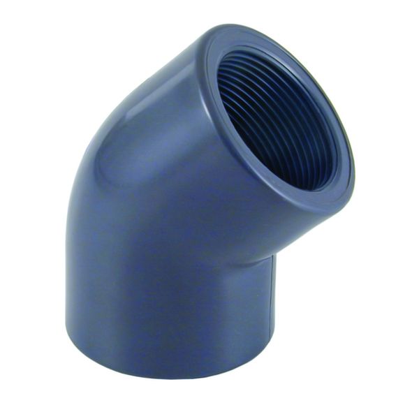 'PVC 45 Degree Angle – U Female 2 PN10