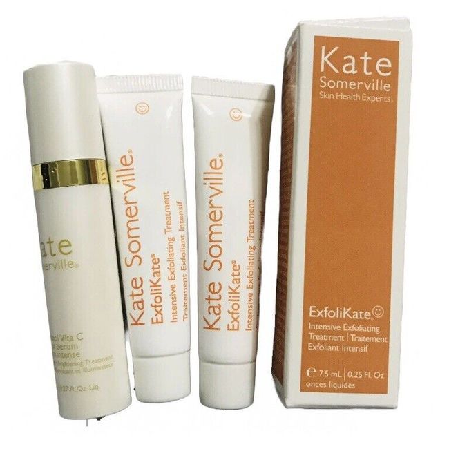 Kate Somerville Lot 3 ExfoliKate Exfoliating Treatment & Moisturizer