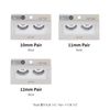 CCAMBBAK Kampak Bold Eyelash Eyelash Extensions Semi-Permanent Idle Type 0.4 - 0.5 inches (10 - 12 mm), Matsueku Self Natural, Popular, DIY False Eyelash (Black, 0.43 inches (11 mm) Bold (Black))