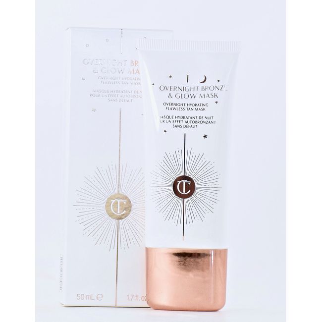 Charlotte Tilbury Overnight Bronze & Glow Mask Overnight Hydrating Flawless Tan - 1.7 oz /50 ml