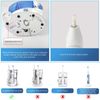 Toothbrush Replacement Heads for Waterpik Complete Care 5.0/9.0 (CC-01/WP-861), STRB-4WW, (4-Pack, White)