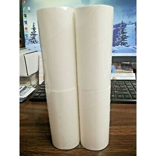 (4 ROLLS) 60 SHEET BASTIS 4" LINT REMOVER HEAVY DUTY REFILL ROLLS PETS/HOTELS