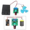 zalati 2pcs PWM Motor Speed Controller DC 1.8V 3V 5V 6V 12V 2A 1803BK Adjustable Speed Controller Low Voltage Control Module Controller with Button
