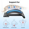 FILUST Back Stretcher for Lower Pain Relief Cracking Device Multi-Level Massa...