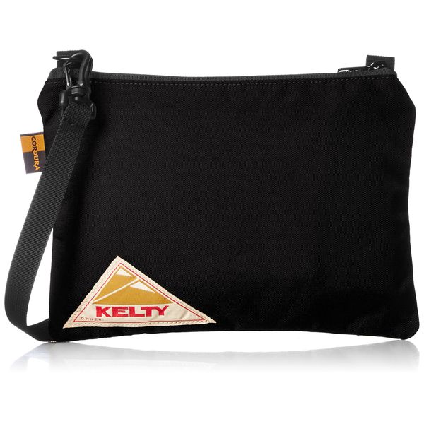 Kelti VINTAGE FLAT POUCH S Shoulder Bag, Black