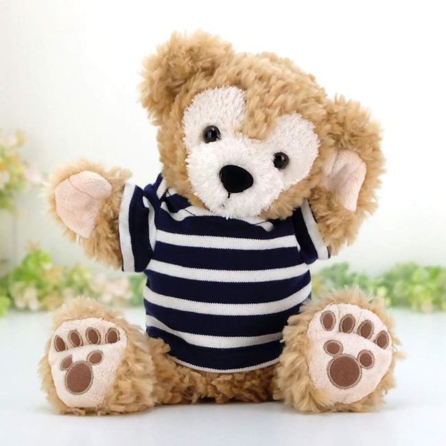 Cushu Cush Puppet Size Duffy Shelly May Costume Plush Toy Clothes Dress Up Navy Border T-shirt Single Item 316PT