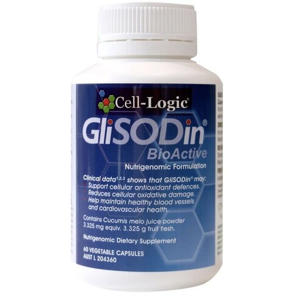 GliSODin BioActive 60 Caps Cell-Logic