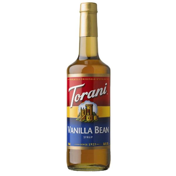 Torani Vanilla Bean Syrup (750 mL), G-Vanilla Bean