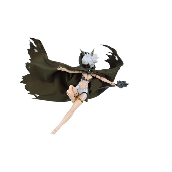NUKE MATRIX 1/12 Scale Small White Wolf Girl MAD WOLF Assembly Type Plastic Model First Edition