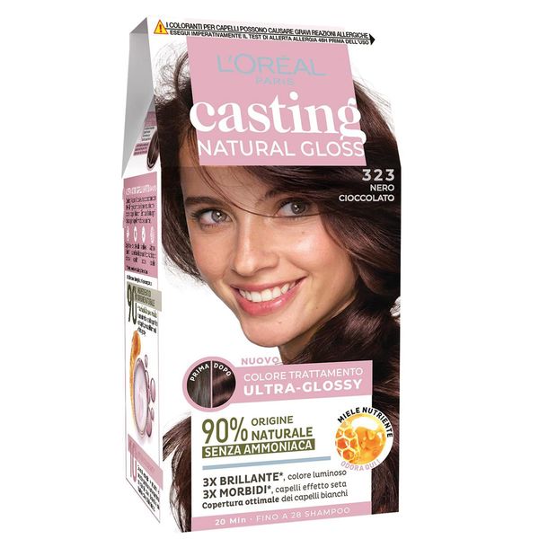 L'Oréal Paris Casting Natural Gloss Schwarz Schokolade 323