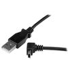 1m Mini USB Cable - A to Up Angle Mini B