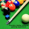 15 Set Pool Cue Tips, Replacement Kit with White Pool Tips, 13mm Cue Tip,Stick Ferrules Billiard Cue Tips Screw on Pool Stick Tips Replacement Kit