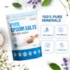 Pure Epsom Salts | Magnesium Sulphate Bath Salt (450g Pack)