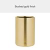 Viners Barware Gold Double Wall Ice Bucket, 1.3 L