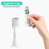 Replacement Toothbrush Heads Compatible with Xiaomi Mijia/Mi Home T300 T500 Series Sonic Electric Brush Handles(6-Pack)