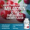 Bronson Melatonin 10mg Fast Dissolve Cherry Flavored Tablets Vegetarian Chewable Lozenges, 360 Count