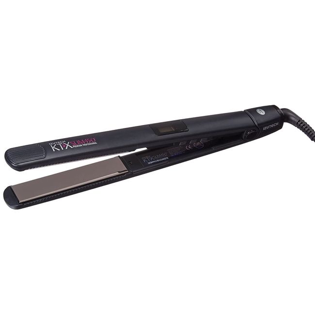 Izutech KTX Slim 450 Titanium Flat Iron Professional 1" Save $ 50.00