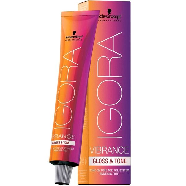 Schwarzkopf IGORA Vibrance Gloss & Tone - 9-4 Extra Hellblond Beige, 60 ml