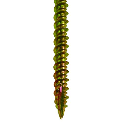 DAIDOHANT 10176924 Universal Power Screw (Nominal Diameter d) 1.5 x Length 1.3 inches (3.8 x 32 mm) (Bugle / Full Screw) [Iron/Chromate] (220 Pieces)
