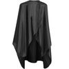 TRIXES Extra Long Black Hairdressing Gown – Salon Hairdresser Gowns for Cutting, Styling & Colour Hair/Beard – Reusable Barber Cape for Men - Home & Professional Use