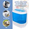 10lbs Mini Portable Compact Washing Machine Spin-Dry Laundry Two Tub Washer