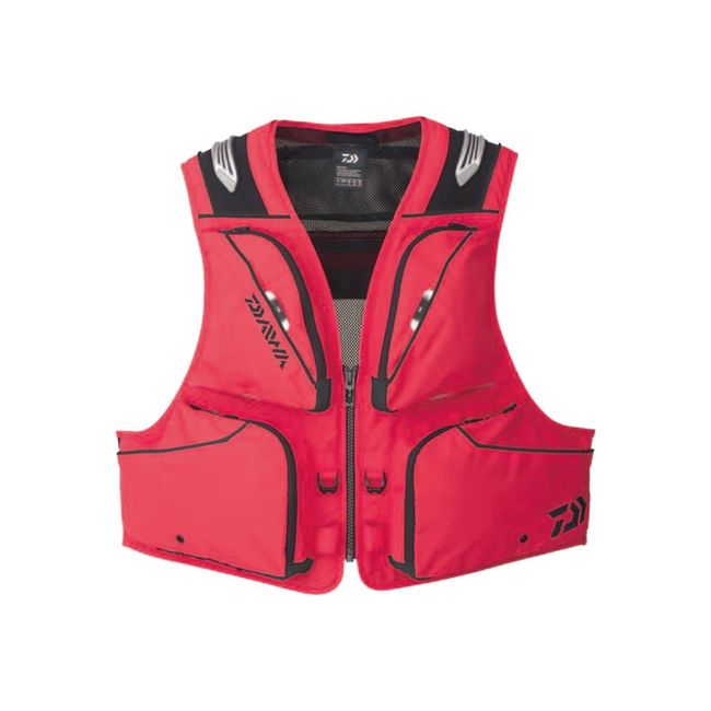 Daiwa DV-3023 Sweetfish Vest, Red, M