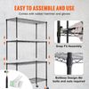 Storage Shelving Unit Garage Storage Rack 4-Tier Adjustable 700 lbs Load