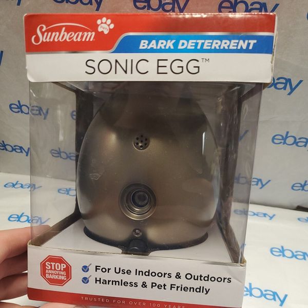 Sunbeam SBBCU1 Sonic Egg Ultrasonic Bark Control Device