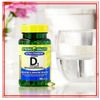 D3, Vitamin D3 Softgels, 5000 IU, 100 Count, Spring Valley 125 mg