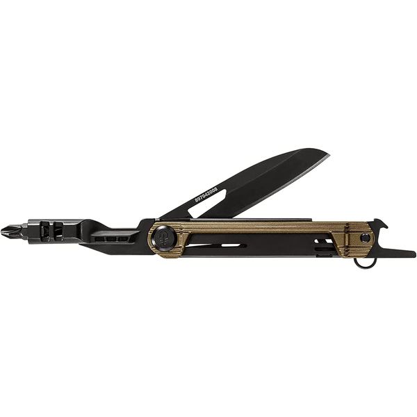 Gerber ArmBar Slim Drive Pocket Knife with 5 Functions, Multitool with Smooth Blade, Bronze, Stainless Steel/Aluminium, 30-001733