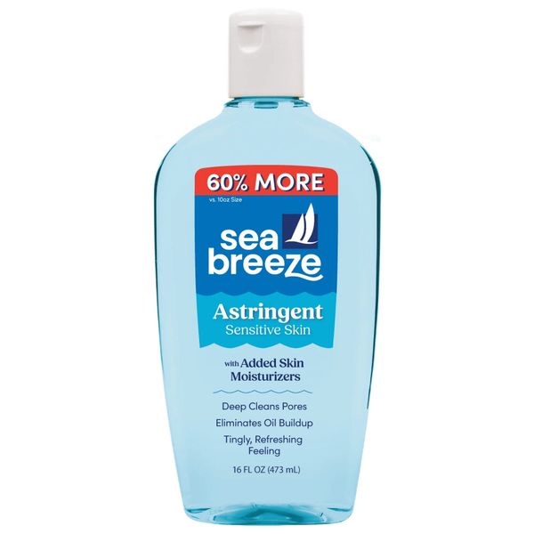 Sea Breeze Astringent for Sensitive Skin and Redness, 16 fl oz