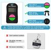 SDARMING Clicker Electronic Counter, 4 Digit Hand Tally Counters Add/Subtract for counting, golf scoring (3 PCS)