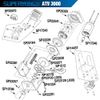 Super Winch Atv3000 T-series Baseplate Assembly
