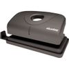 niceday Plastic 2 Hole Punch, Black - Up to 12 Sheet Capacity